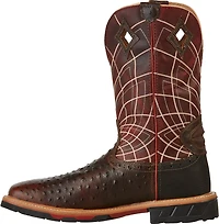 Justin Men's Derrickman Ostrich EH Wellington Work Boots