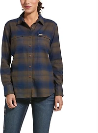 Ariat Women's Rebar Flannel DuraStretch™ Work Shirt