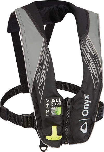 Onyx Outdoor Adults' A/M-24 All Clear Automatic/Manual Inflatable PFD Life Jacket