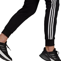 adidas Women’s 3-Stripe Single Jersey Cuffed Jogger Pants