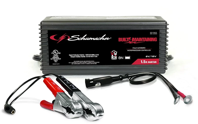 Schumacher Electric SC1355 6V 12V Automatic Battery Maintainer