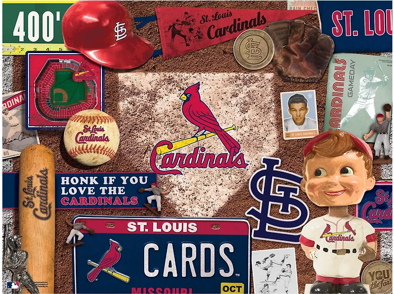 YouTheFan St. Louis Cardinals Retro Series 500-Piece Puzzle