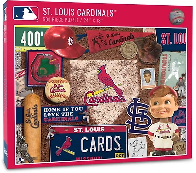 YouTheFan St. Louis Cardinals Retro Series 500-Piece Puzzle