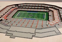 YouTheFan University of Florida 5-Layer StadiumViews 3-D Wall Art