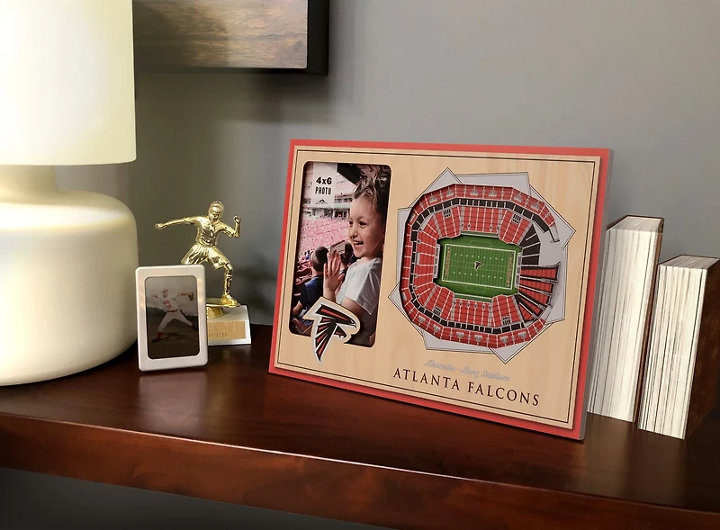 YouTheFan Atlanta Falcons 3-D StadiumViews Picture Frame