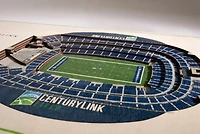 YouTheFan Seattle Seahawks 5-Layer Stadium Views 3-D Wall Art