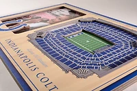 YouTheFan Indianapolis Colts 3-D StadiumViews Picture Frame
