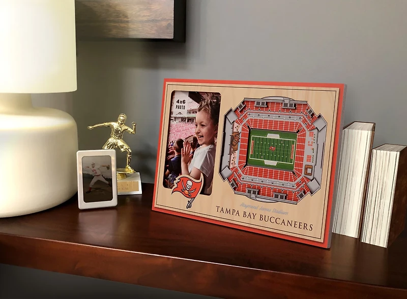 YouTheFan Tampa Bay Buccaneers 3-D StadiumViews Picture Frame