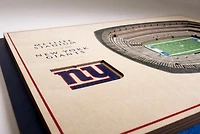 YouTheFan New York Giants StadiumViews 3-D Wall Art