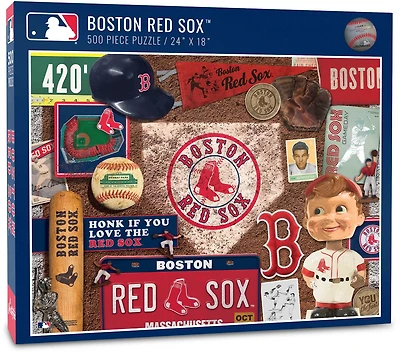 YouTheFan Boston Red Sox Retro Series 500-Piece Jigsaw Puzzle