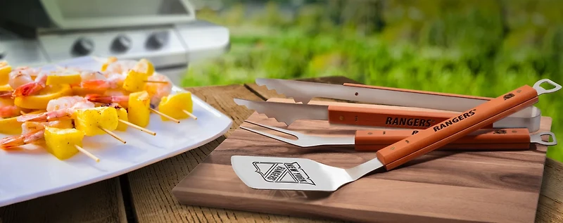 YouTheFan New York Rangers Classic 3-Piece BBQ Set