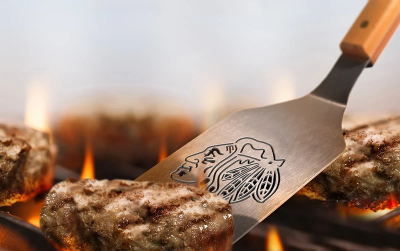 YouTheFan Chicago Blackhawks Classic Series Sportula Grill Spatula