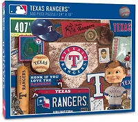 YouTheFan Texas Rangers Retro Series 500-Piece Jigsaw Puzzle