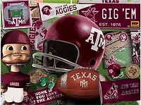 YouTheFan Texas A&M University Retro Series 500-Piece Jigsaw Puzzle