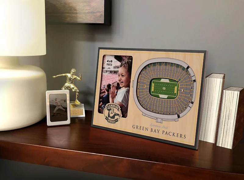 YouTheFan Green Bay Packers 3-D StadiumViews Picture Frame
