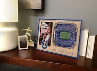 YouTheFan Indianapolis Colts 3-D StadiumViews Picture Frame