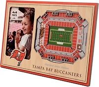 YouTheFan Tampa Bay Buccaneers 3-D StadiumViews Picture Frame