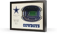 YouTheFan Dallas Cowboys AT&T Stadium 3-D Stadium Banner