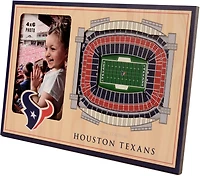 YouTheFan Houston Texans 3-D Stadium Views Picture Frame
