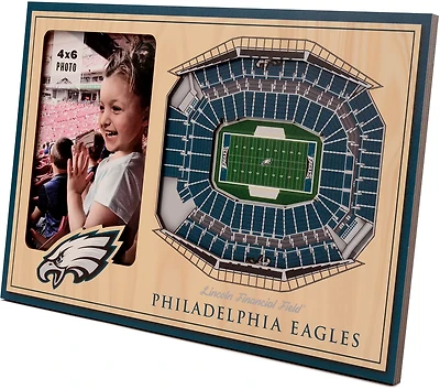 YouTheFan Philadelphia Eagles 3-D StadiumViews Picture Frame