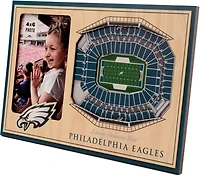YouTheFan Philadelphia Eagles 3-D StadiumViews Picture Frame