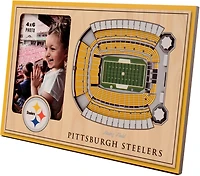 YouTheFan Pittsburgh Steelers 3-D Stadium Views Picture Frame