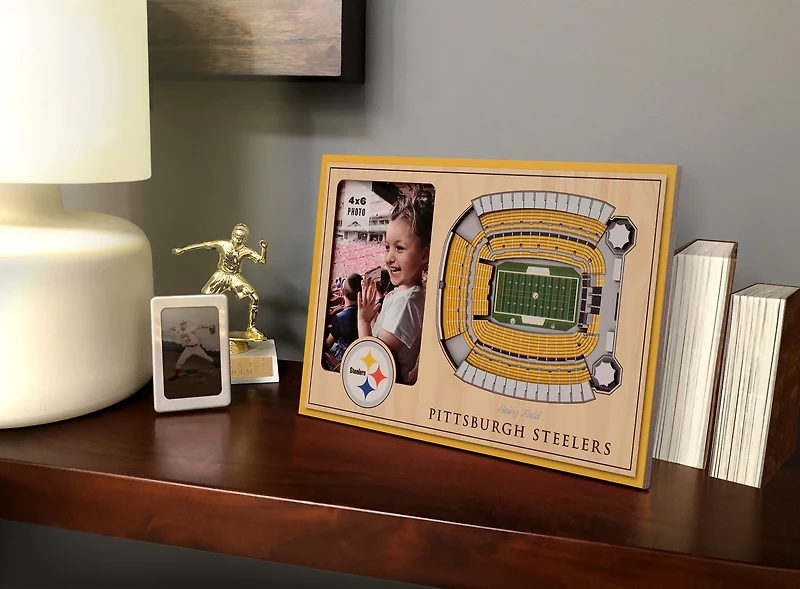 YouTheFan Pittsburgh Steelers 3-D Stadium Views Picture Frame