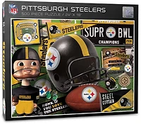 YouTheFan Pittsburgh Steelers Retro Series 500-Piece Jigsaw Puzzle