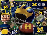 YouTheFan University of Michigan Retro Series 500-Piece Puzzle