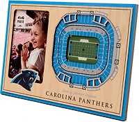 YouTheFan Carolina Panthers 3-D StadiumViews Picture Frame