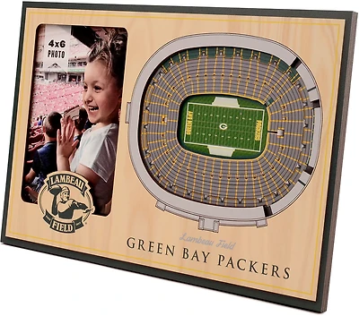 YouTheFan Green Bay Packers 3-D StadiumViews Picture Frame