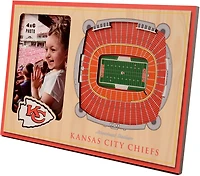 YouTheFan Kansas City Chiefs 3-D StadiumViews Picture Frame