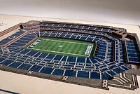 YouTheFan Indianapolis Colts 5-Layer StadiumViews 3-D Wall Art
