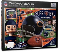 YouTheFan Chicago Bears Retro Series 500-Piece Puzzle