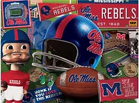YouTheFan University of Mississippi Retro Series 500-Piece Puzzle