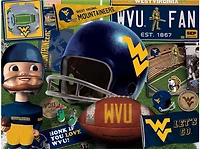 YouTheFan West Virginia University Retro Series 500-Piece Jigsaw Puzzle