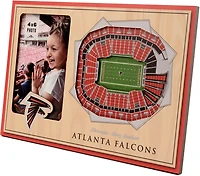 YouTheFan Atlanta Falcons 3-D StadiumViews Picture Frame
