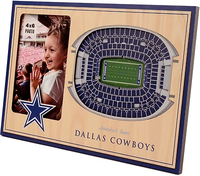 YouTheFan Dallas Cowboys 3-D StadiumViews Picture Frame