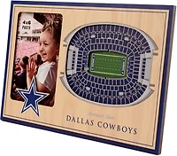 YouTheFan Dallas Cowboys 3-D StadiumViews Picture Frame