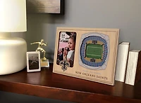 YouTheFan New Orleans Saints 3-D Stadium Views Picture Frame