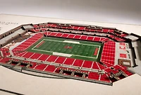 YouTheFan Tampa Bay Buccaneers 5-Layer StadiumViews 3-D Wall Art