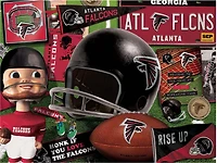 YouTheFan Atlanta Falcons Retro Series 500-Piece Puzzle