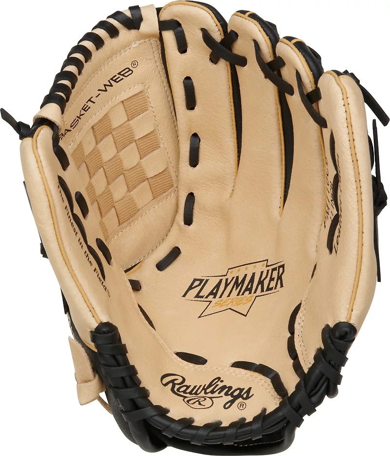 Rawlings Kids' Playmaker Series Basket Web Baseball Glove