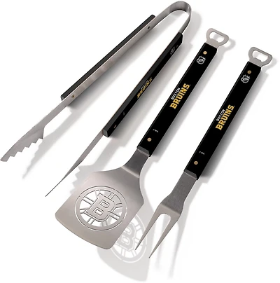 YouTheFan Boston Bruins Spirit Series 3-Piece BBQ Set