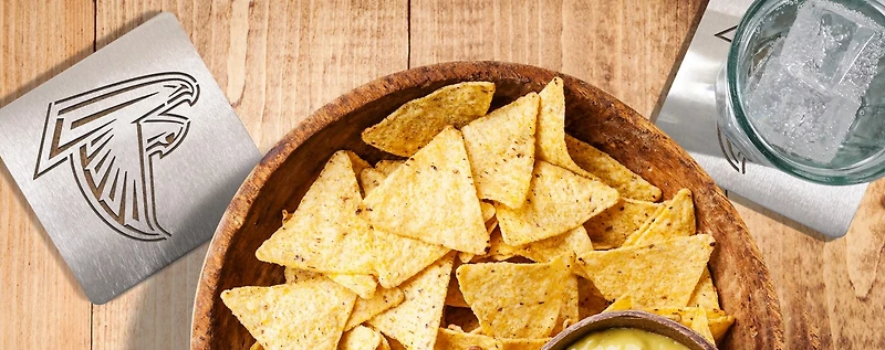 YouTheFan Atlanta Falcons Boasters Coasters 4-Pack