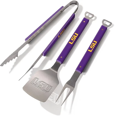 YouTheFan Louisiana State University Spirit 3-Piece BBQ Set