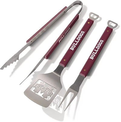YouTheFan Mississippi State University Spirit 3-Piece BBQ Set
