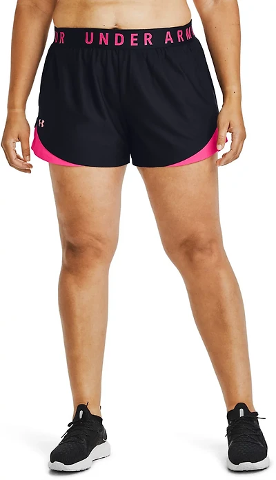 Under Armour Women's Play Up 3.0 Plus Size Shorts 3 in.