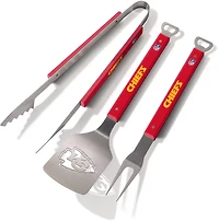 YouTheFan Kansas City Chiefs Spirit 3-Piece BBQ Set