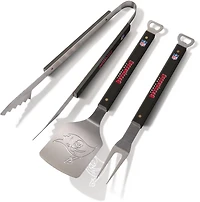 YouTheFan Tampa Bay Buccaneers Spirit 3-Piece BBQ Set